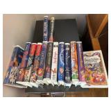 Lot of Disney VCR tapes - Cinderella,