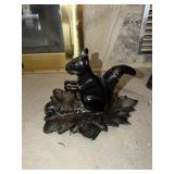 Cast iron squirrel nutcracker