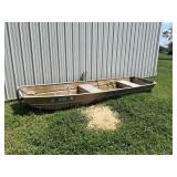 Game Fisher aluminum Jon boat 13 ft 7 inches