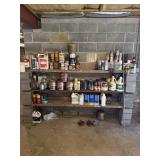 Lot sealent, paint, cleaners, chains
