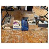 Lot under table- router, dove tail template,