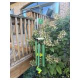John Deere hanging wind chime with hanging