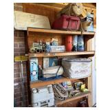 Lot of boating supplies - handle hatch, gas tank,
