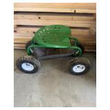 Garden cart workseat