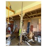 Stainless steel mast for a sailboat