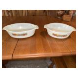 2 Anchor Hoking Fire King Natures Bounty casserole