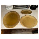 3 Pieces of Canonsburg Pottery - oval vegetable,
