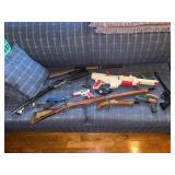 Lot of toy guns - Western man, American West