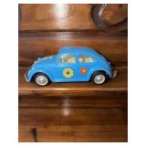 Volkswagon Beetle friction toy made in Hong Kong
