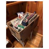 Box lot of office supplies - Wilson Jones single
