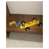 2 Hard plastic balloon powered soap box supersonic