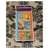 Whitman 6 card games set circa 1950-60