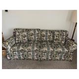 Classic Collection floral pattern two cushion sofa