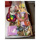 Lot of Easter decorations including baskets,