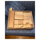 Lot of 1960s Playskool blocks