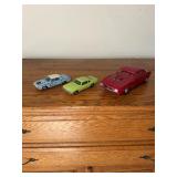 3 Toy cars - 1972 Funmate Ford Maverick, Dinky