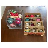 Lot of Old Christmas ornaments some marked