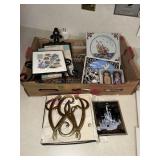 Box lot of trivets including George