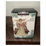 Kirkland fabric mache angel centerpiece