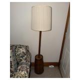 Butter churn floor lamp