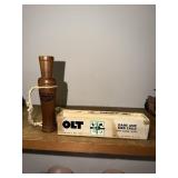 P.S. Olt 77 wooden goose call with box