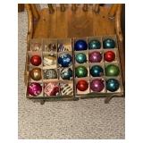 2 Boxes of old Christmas ornaments