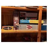 Old game lot - Are You a Blockhead, Yahtzee,