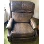 Barcalounger leather recliner