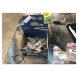 Box of molding clips.