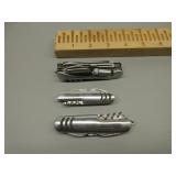 Three Utility Knives