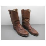 Justin Ropers Size 7 1/2 D, Mens