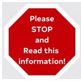 IMPORTANT BIDDING INFORMATION!