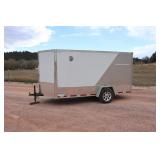 Single Axle United Enclosed Trailer