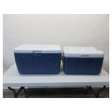 Two Coleman Coolers