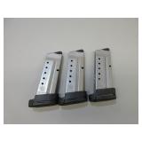 Three S&W M&P Shield 40 Cal Mags
