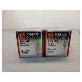 Hornady V-Max 22 cal Bullets, 200 ct
