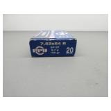 PPU 7.62 x 54 R, 18 rds