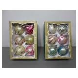 Vintage Glass Christmas Balls