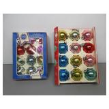 Vintage Glass Christmas Balls