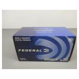 Federal Small Pistol Primers, 1,000 ct