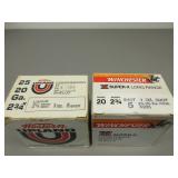 Mixed Manufacturers 20 ga, 50 Shells