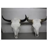 Two Cow Skulls