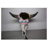 Decorated and Painted Skull