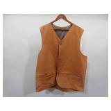 Leather Vest, XL/XXL