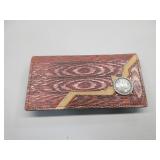 Leather Checkbook Cover