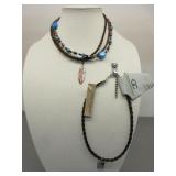 Two CC Horsehair Necklaces