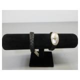 Two CC Magnetic Clasp Bracelets, Sz. M