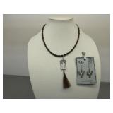 CC Matching Necklace and Earrings