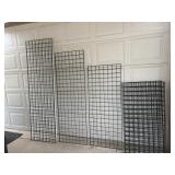Eight Grid Wall Panels, Various Lengths