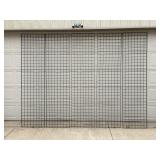 Five Grid Wall Panels, 2' x 8'